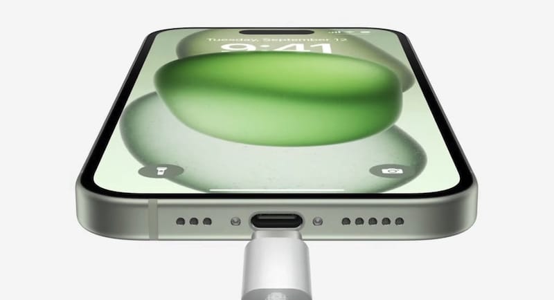 iPhone 15 可用 USB-C 为另一台 iPhone 或 Android 充电吗？