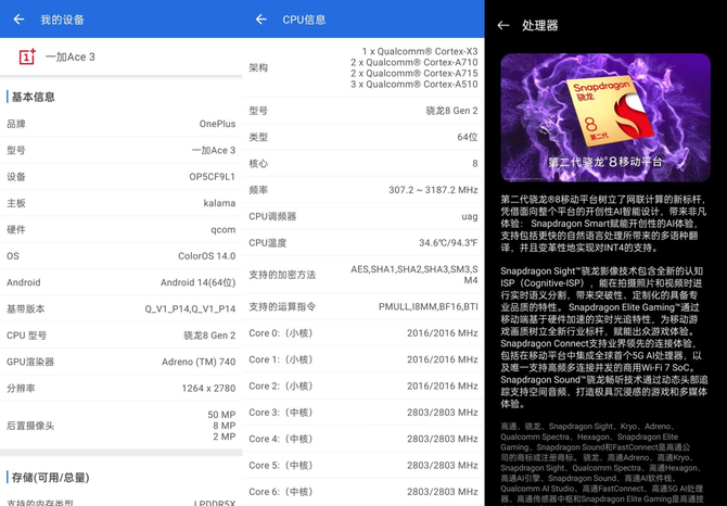 一加 Ace 3性能评测：同档性能新标杆，全面普及旗舰性能