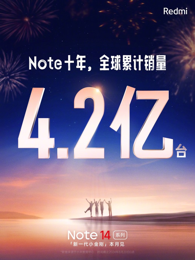 Redmi Note 14系列本月发布：至少3款机型 全能小金刚驾到