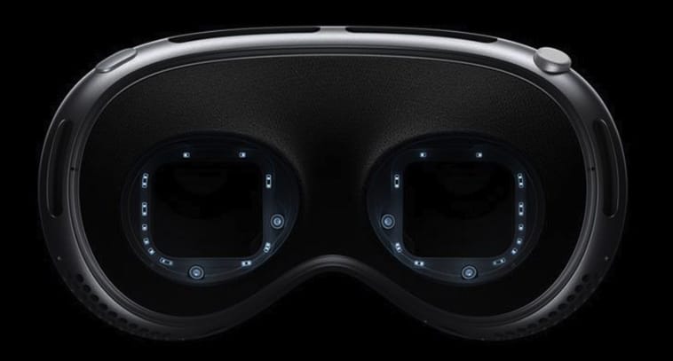 安装和配对 Apple Vision Pro 镜片