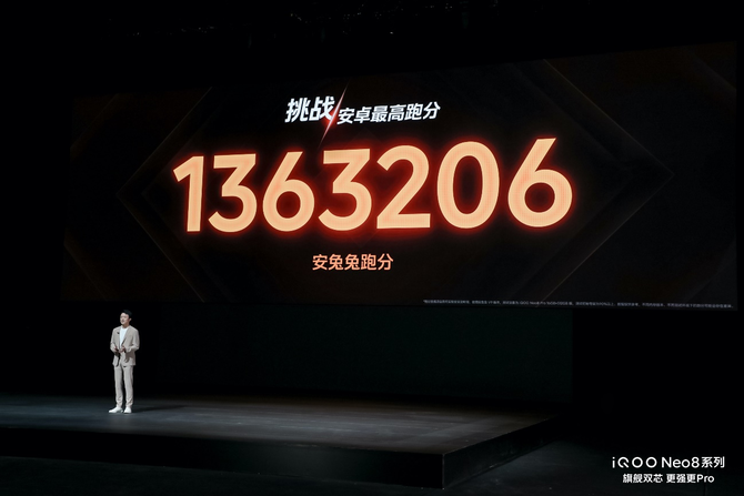 “更强更Pro”iQOO Neo8系列登场 首销售价2299元起