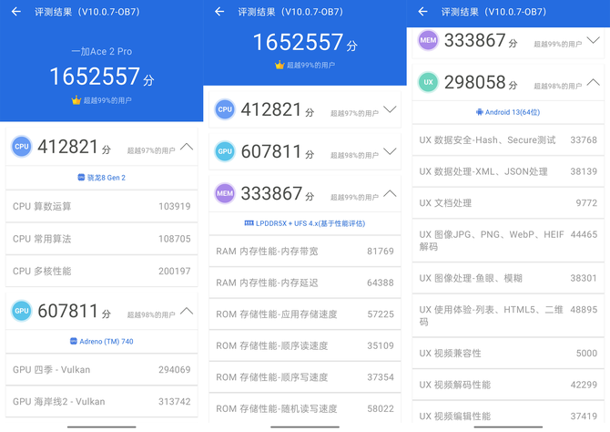 一加 Ace 2 Pro测评：全面升级，性能溢出