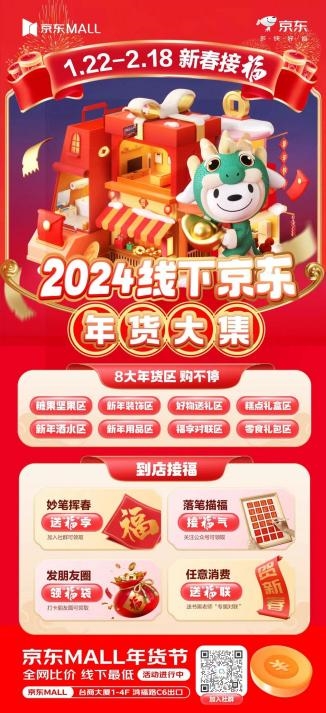 每满200减30、预存翻倍花 小年置年货就到京东MALL年货节又好又便宜