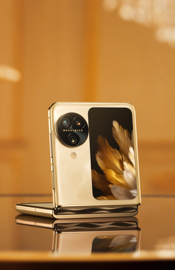 OPPO Find N3 Flip外观设计再升级：优雅曲线，细节处处拉满