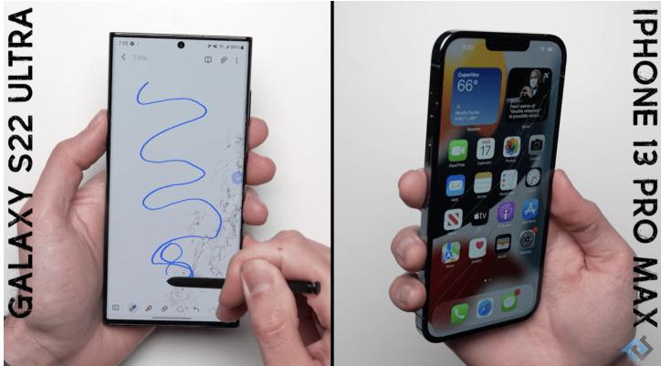 三星Galaxy S22 Ultra与iPhone 13 Pro Max跌落测试大比拼：看谁比较耐摔