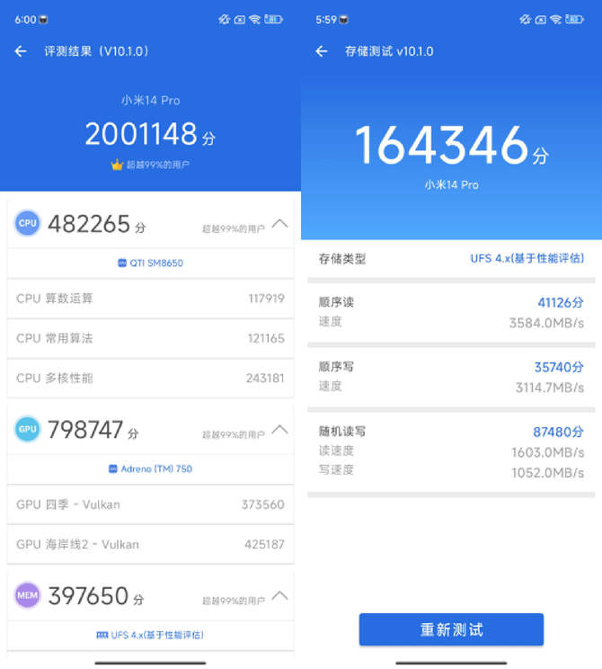 小米14系列首发评测：性能暴增功耗更低，还有三项拍照黑科技！