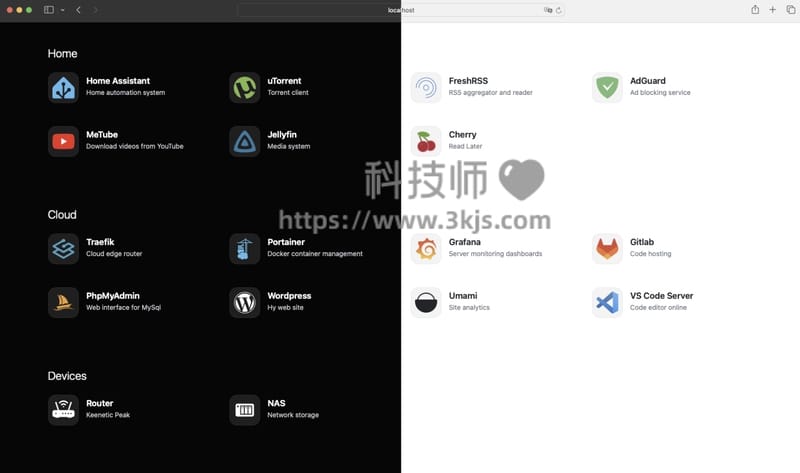 mafl - 开源免费导航页