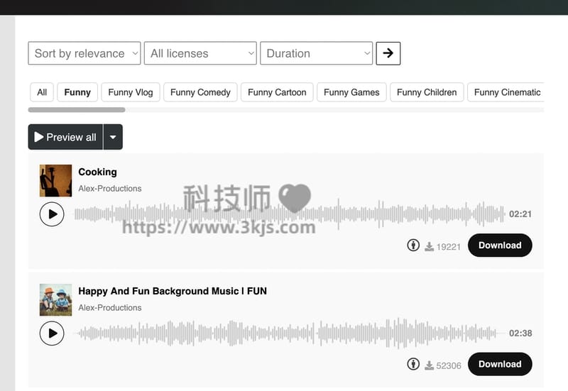  Chosic - 免版权音乐下载网站(含教程)