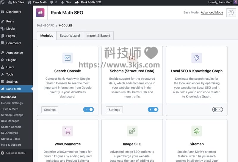 Rank Math SEO - 功能强大的SEO插件