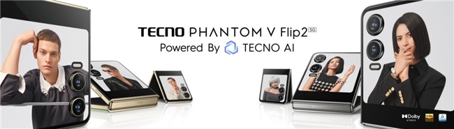 TECNO PHANTOM系列发布全新大小折双旗舰 为科技创新再添重磅力作