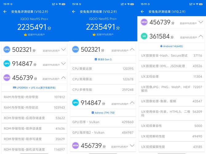 iQOO Neo9S Pro+ 评测：不止换芯，同价位独有的超声波指纹！